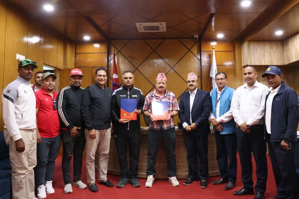 कैलाली जिल्ला फुटबल संघ र धनगढी उपमहानगरपालिकाबीच सम्झौता